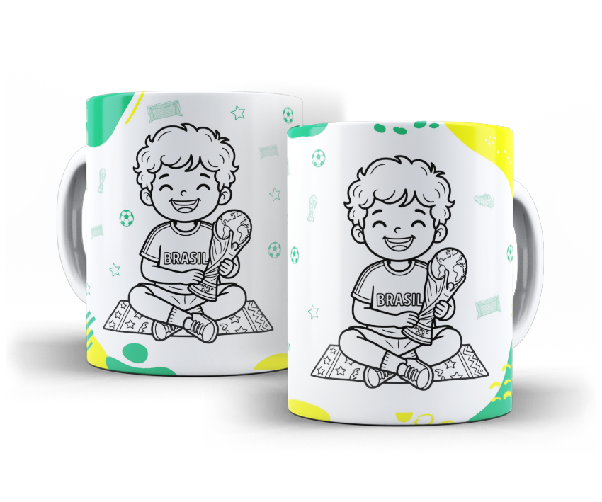 Caneca Colorir 007