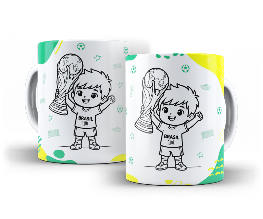 Caneca Colorir 008