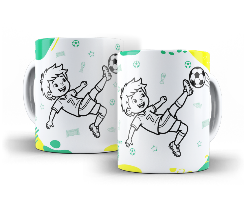Caneca Colorir 009