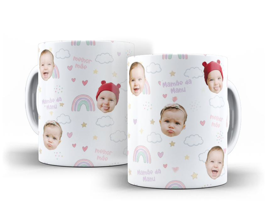 Caneca Rostinhos 01