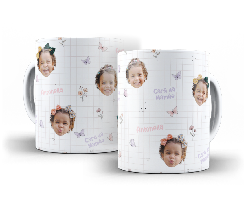 Caneca Rostinhos 05