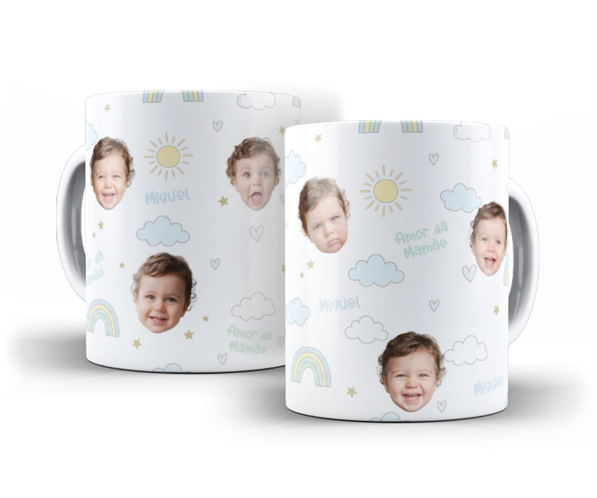 Caneca Rostinhos 06