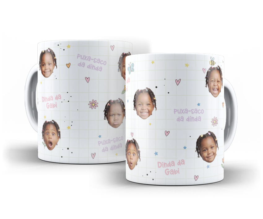 Caneca Rostinhos 09